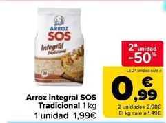 Sos - Arroz integral