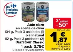 carrefour - Atún Claro En Aceite De Oliva