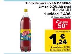 La Casera - Tinto De Verano Limon 0.0% Alcohol