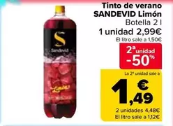 Sandevid - Tinto De Verano Limon