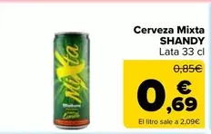 Shandy - Cerveza Mixta