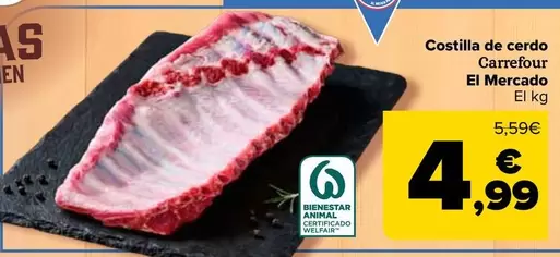 carrefour - Costilla De Cerdo