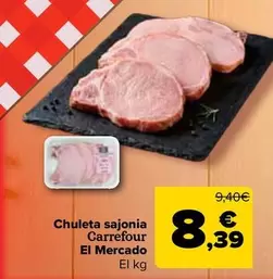 carrefour - Chuleta Sajonia El Mercado