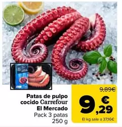 carrefour - Patas De Pulpo Cocido El Mercado