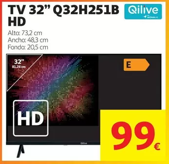 Qilive - Tv 32" Q32H251B HD