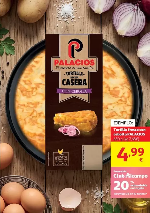 Palacios - Tortilla Fresca Con Cassilla