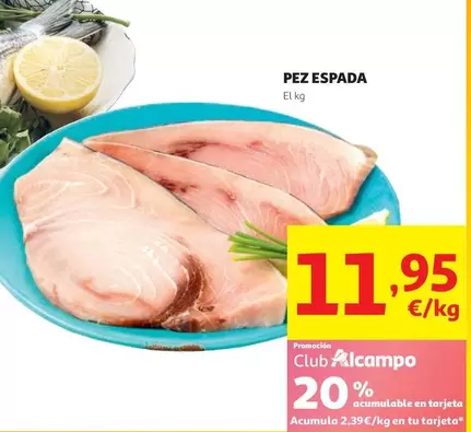 alcampo - Pez Espada