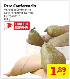 origen - Pera Conferencia
