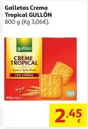 Gullón - Galletas Crema Tropical