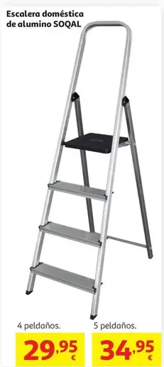 Escalera Domestica De Aluminio