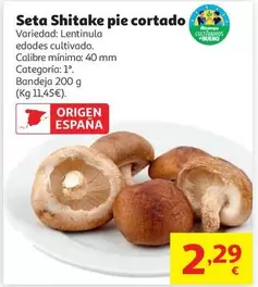 alcampo - Seta Shitake Pie Cortado
