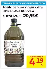 alcampo - Aceite De Oliva Virgen Extra Finca