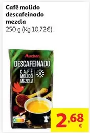 Auchan - Café Molido Descafeinado