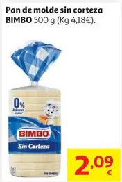 Bimbo - Pan De Molde Sin Corteza