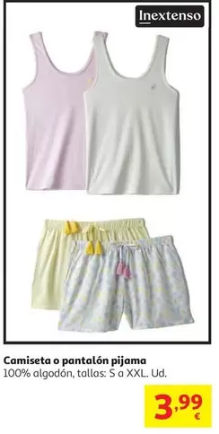inextenso - Camiseta O Pantalón Pijama