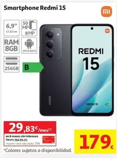 Xiaomi - Smartphone Redmi 15