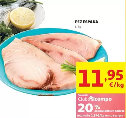 alcampo - Pez Espada