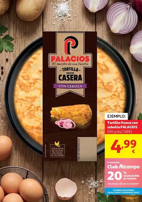 Palacios - Tortilla Fresca Con Cassilla
