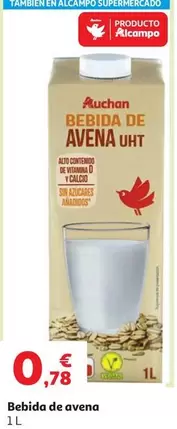 Auchan - Bebida De Avena