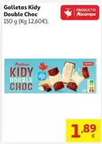 Auchan - Galletas Kidy Double Choc
