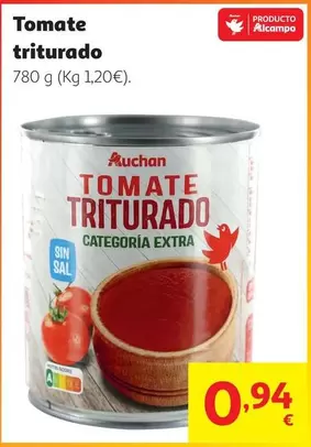 Auchan - Tomate Triturado
