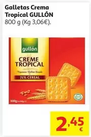 Gullón - Galletas Crema Tropical