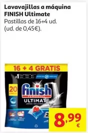 LAV.MAQ. FINISH ULTIMATE PLUS REG 15+3 DS 176GR             