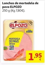 FIAMBRE PALETA SANDWICH LONCHAS ELPOZO 250 G                