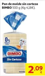 Bimbo - Pan De Molde Sin Corteza