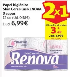 Renova - Papel Higiénico Skin Care Plus