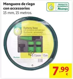 Auchan - Manguera De Riego Con Accessorios