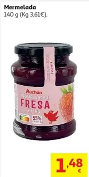 Mermelada Melocoton Auchan 410 G                                                   