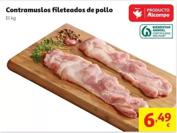 alcampo - Contramuslos Fileteados De Pollo