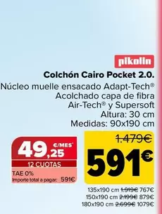Pikolin - Colchón Cairo Pocket 2.0.