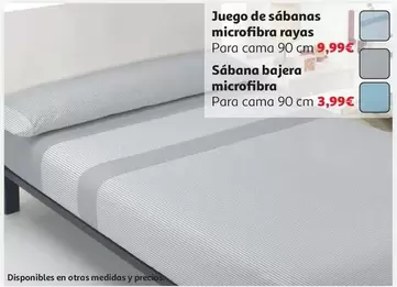 Sabana Bajera Microfibra