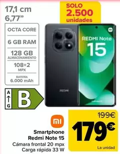 Xiaomi - Smartphone Redmi Note 15