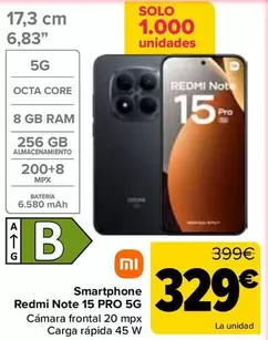Xiaomi - Smartphone Redmi Note 15 Pro 5g