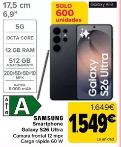 Samsung - Smartphone Galaxy S26 Ultra