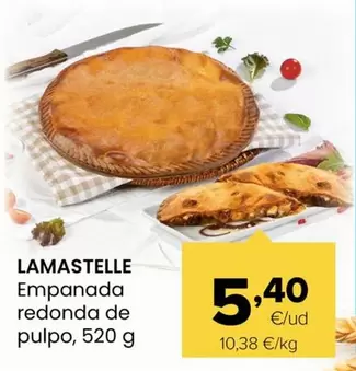 Lamastelle - Empanada Redonda De Pulpo