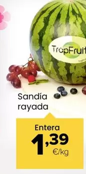 Sandía Rayada Entera