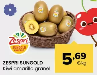 Zespri - Sungold Kiwi Amarillo Granel