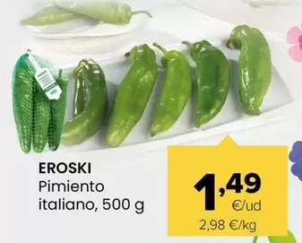 Eroski - Pimiento Italiano
