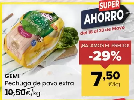 Gemi - Pechuga De Pavo Extra