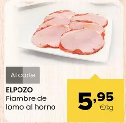 Elpozo - Fiambre De Lomo Al Horno