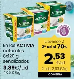 Activia - En Los Naturales Senalizados