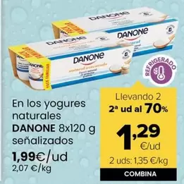Danone - En Los Yogures Naturales Senalizados
