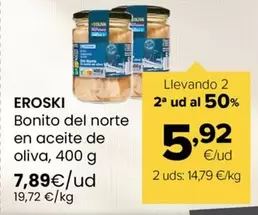 Eroski - Bonito Del Norte En Aceite De Oliva
