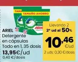 Ariel - Detergente En Capsulas Todo En 1