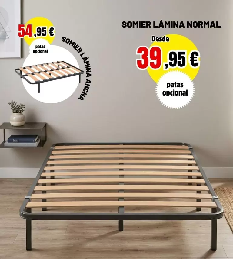 Somier Lamina Normal