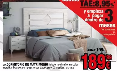 Nordik - Dormitorio De Matrimonio